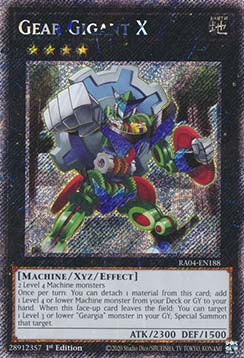 Getrieberiese X (V.1) RA04-188 Platinum Secret Rare Boosterfrisch Deutsch 1. Auflage