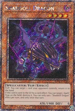 Shaddoll Dragon (V.1) RA04-EN228 Platinum Secret Rare Near Mint Englisch 1. Auflage