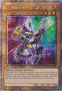 Wind-Up Magician RA04-153 Quarter Century Secret Rare Near Mint Englisch 1. Auflage