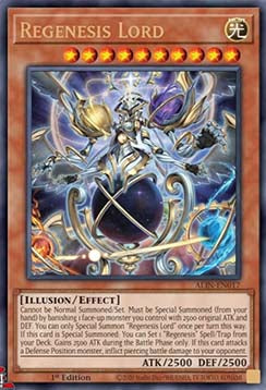 Regenesis Lord ALIN-017 Ultra Rare Near Mint Englisch 1. Auflage