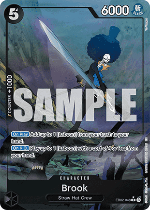 Brook (EB02-048) (V.2) EB02 Alternate Art Excellent Englisch