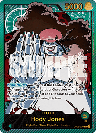 Hody Jones (OP06-020) EB02 Special Rare Near Mint Englisch