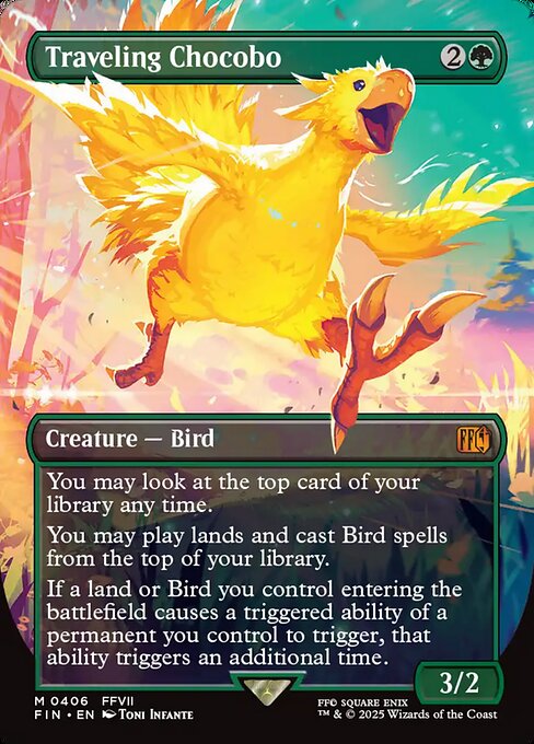 Traveling Chocobo XFIN-406 Mythic Near Mint Englisch