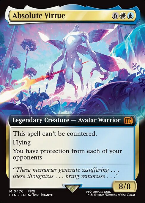 Absolute Virtue XFIN-476 Mythic Near Mint Englisch