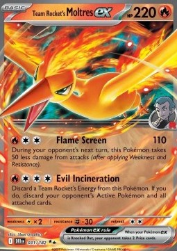 Team Rockets Lavados ex DRI-031 Double Rare Excellent Deutsch