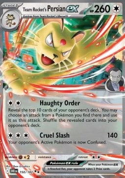 Team Rockets Snobilikat ex DRI-150 Double Rare Near Mint Deutsch