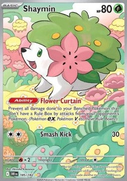 Shaymin DRI-185 Illustration Rare Near Mint Deutsch