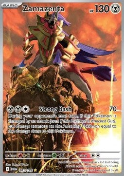 Zamazenta DRI-201 Illustration Rare Played Deutsch