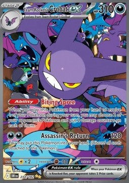 Team Rockets Iksbat ex DRI-234 Special Illustration Rare Near Mint Deutsch