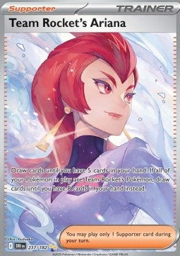 Team Rockets Athena DRI-237 Special Illustration Rare Near Mint Deutsch