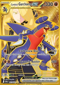 Cynthias Knakrack ex DRI-241 Secret Rare Near Mint Deutsch