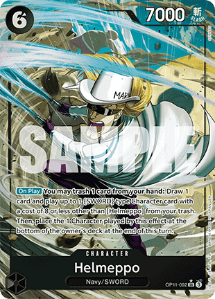 Helmeppo (OP11-092) (V.2) OP11 Alternate Art Excellent Englisch