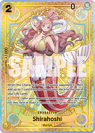 Shirahoshi (EB01-057) OP11 Special Rare Near Mint Englisch