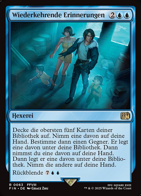 Memories Returning FIN-63 Rare Excellent Deutsch Foil