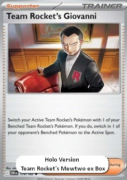 Team Rockets Giovanni xDRI-174 Promo Near Mint Deutsch