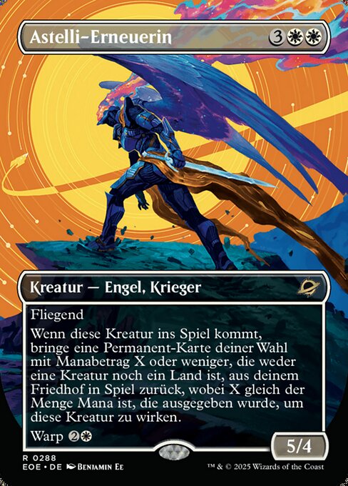 Astelli Reclaimer XEOE-288 Rare Near Mint Deutsch Foil
