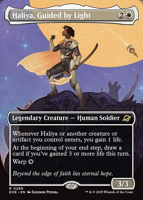 Haliya, Guided by Light XEOE-289 Rare Near Mint Englisch Foil