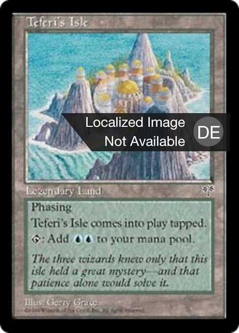 Teferis Insel MIR- Rare Near Mint Deutsch