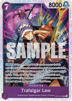 Trafalgar Law (OP12-073) (V.1) OP12 Super Rare Near Mint Englisch