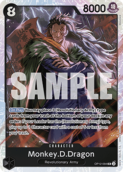 Monkey.D.Dragon (OP12-094) (V.1) OP12 Super Rare Near Mint Englisch