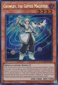 Crowley, the Gifted Magistus BLMM-EN044 Secret Rare Near Mint Englisch 1. Auflage
