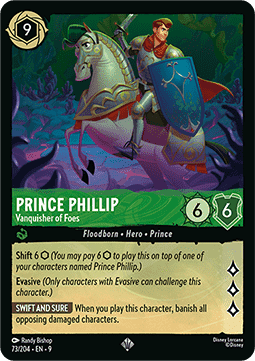 Prince Phillip - Vanquisher of Foes 9FAB-73 Super Rare Near Mint Englisch Foil