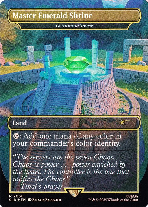 Command Tower SLD-7030 Rare Near Mint Englisch Foil