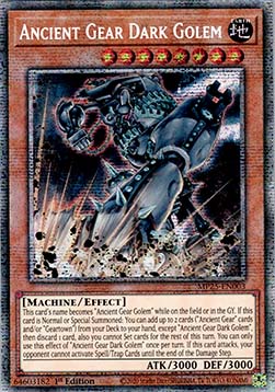 Antiker Antriebs-Dunkelgolem MP25-003 Starlight Rare Excellent Deutsch 1. Auflage