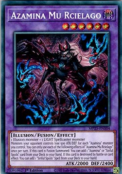 Azamina Mu Rcielago MP25-DE104 Secret Rare Good Deutsch 1. Auflage