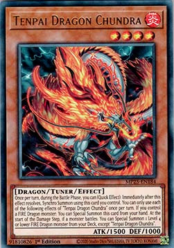 Tenpai-Drache Chundra MP25-DE184 Ultra Rare Good Deutsch 1. Auflage