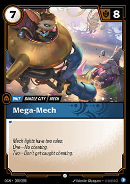 Mega-Mech OGN-088 Common Near Mint Englisch