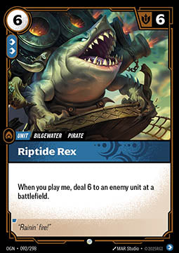 Riptide Rex OGN-092 Common Near Mint Englisch