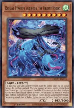 Glanztaifun Varuroon, der pulsierende Strudel DOOD-016 Super Rare Near Mint Deutsch 1. Auflage