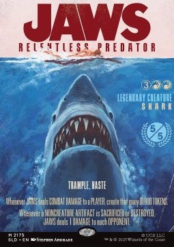 Jaws, Relentless Predator SLDSSS-2175 Near Mint Englisch Foil