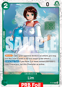 Lim (P-079) (V.2) PRB02 Promo Near Mint Englisch