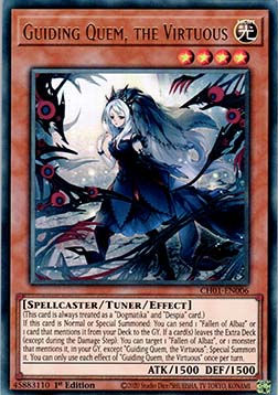Leitende Quem, die Tugendhafte CH01-006 Ultra Rare Near Mint Deutsch 1. Auflage