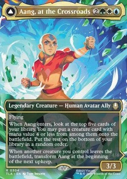 Aang am Scheideweg // Aang, vorherbestimmter Retter XTLA-304 Rare Near Mint Deutsch
