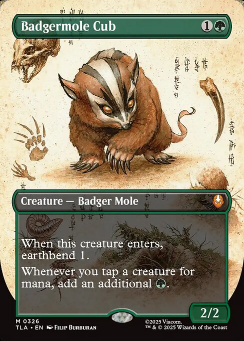 Badgermole Cub XTLA-326 Mythic Near Mint Englisch
