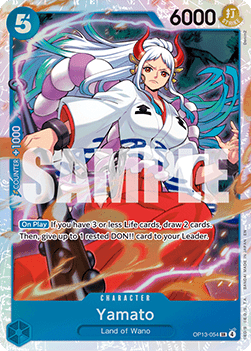 Yamato (OP13-054) (V.1) OP13 Super Rare Near Mint Englisch