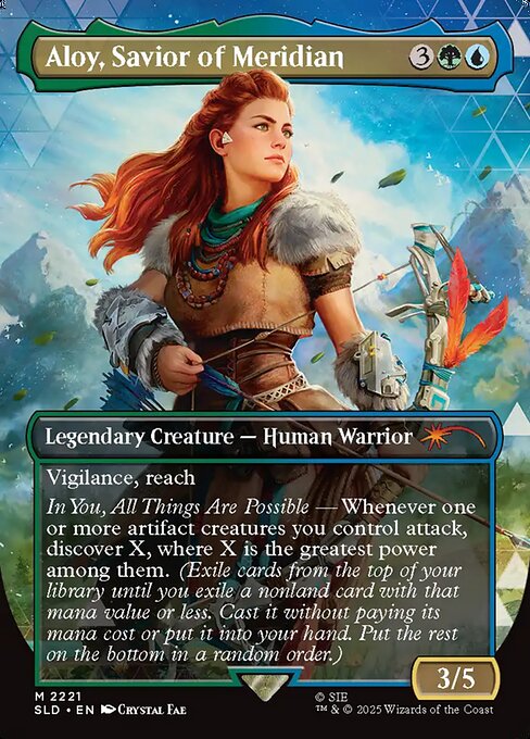 Aloy, Savior of Meridian SLDPS-2221 Mythic Near Mint Englisch