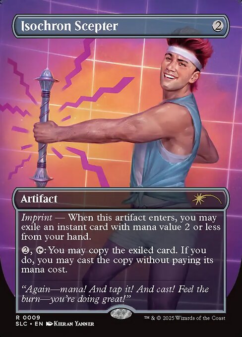 Isochron Scepter (V.1) SLCCK-9 Rare Excellent Englisch