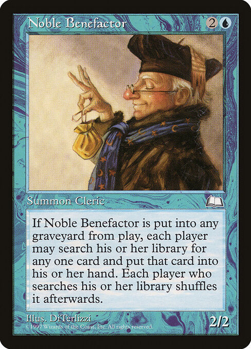 Noble Benefactor WTH- Uncommon Played Englisch