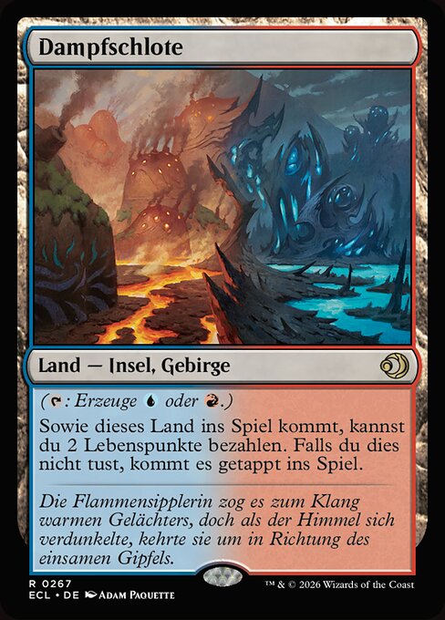 Dampfschlote ECL-267 Rare Near Mint Deutsch
