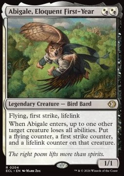 Abigale, Eloquent First-Year ECL-204 Rare Near Mint Englisch