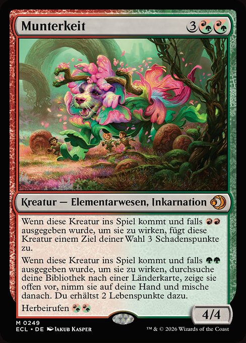 Munterkeit ECL-249 Mythic Excellent Deutsch
