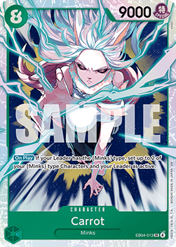 Carrot (EB04-013) (V.1) OP14 Super Rare Near Mint Englisch