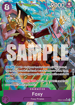 Foxy (EB04-036) (V.2) OP14 Alternate Art Near Mint Englisch