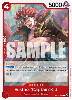 EustassCaptainKid (OP14-014) OP14-014 Near Mint Englisch