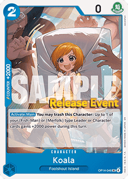 Koala (OP14-046) OP14P Uncommon Near Mint Englisch