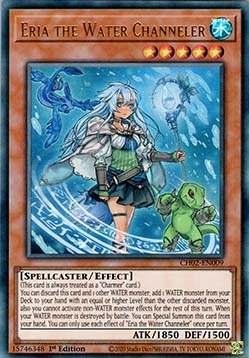 Eria die Wasserkanalisiererin CH02-DE009 Ultra Rare Excellent Deutsch 1. Auflage